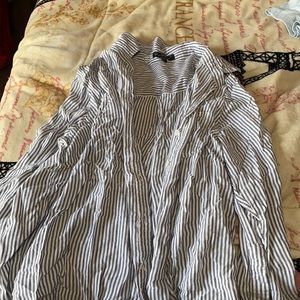 Velvet heart button down